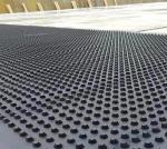 Black HDPE Plastic Drainage Board For Roof Greening