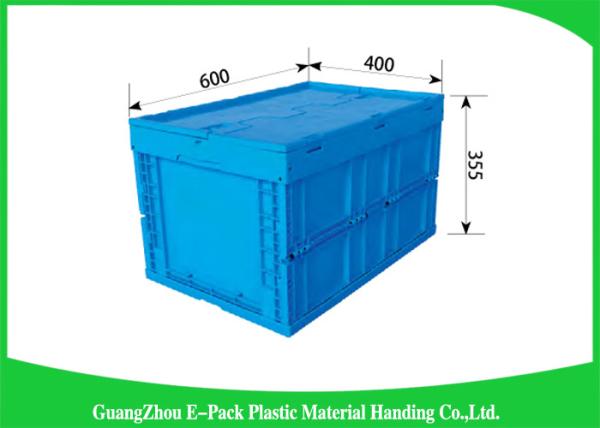 Antistatic Collapsible Plastic Containers Food Grade For Vegetable Fruit