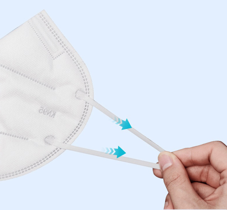 Disposable Non Woven Dust Face Mask Hypoallergenic Earloop Style Dust Mask