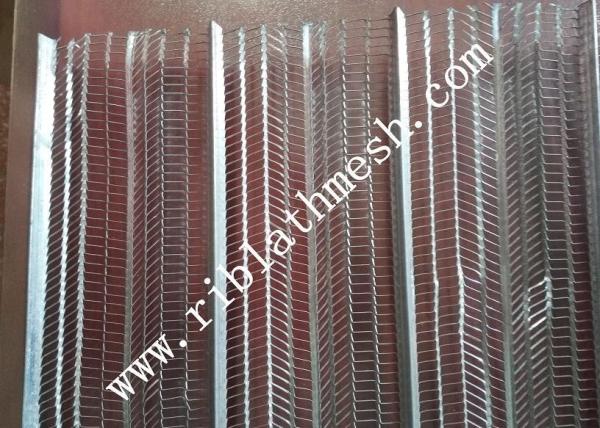 Galvanized Rib Lath Mesh XT1008 0.3mm-0.4mm thickness , 500-900 width 1-3m