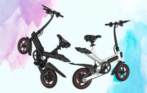 Quality Smart Mini Portable Folding Electric Bike IP54 Waterproof Grade 120kgs Max Load wholesale