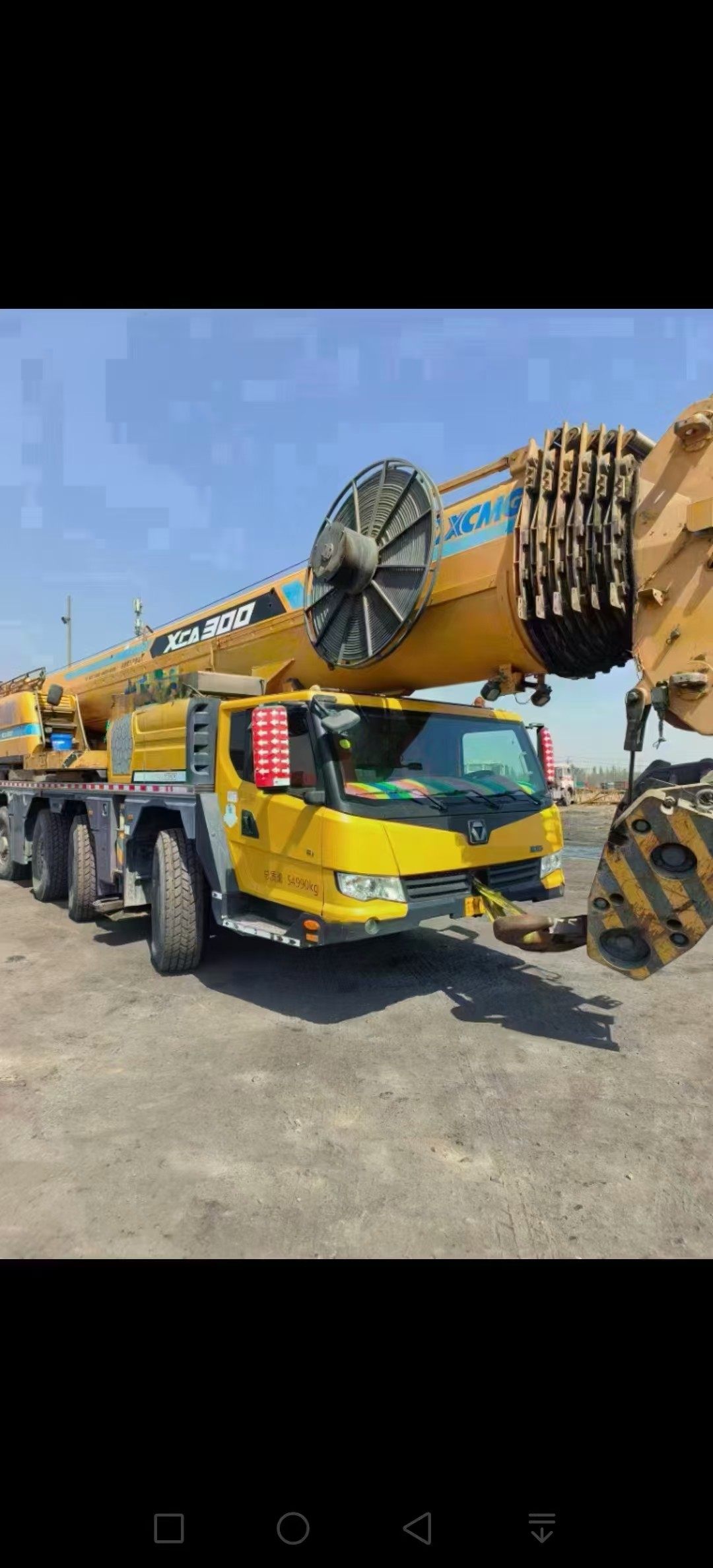 Chinese XCMG Crane XCA300, 300 Ton Used Truck Cranes