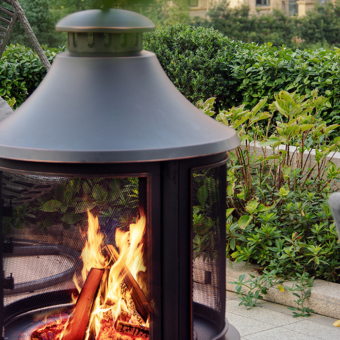 outdoor wood burner stove