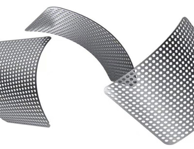 8 × 16mm Air Filter Mesh Punched Hexagonal Anti Crack