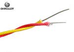 X-FB-0.81 Fiberglass Insulated Thermocouple Cable Type K 100M/Coil Extension