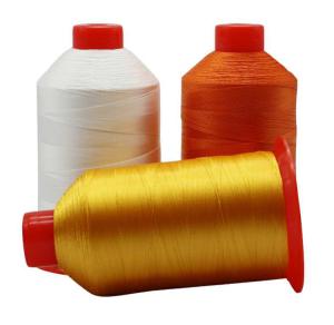 Quality Black 250g High Tenacity Nylon Thread Nylon N66 Bonded Sewing Thread for Weaving in Color wholesale