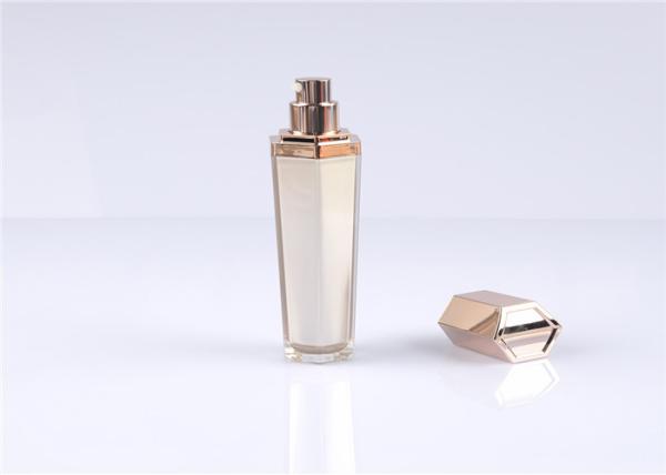 Acrylic Plastic Cosmetic Lotion Bottle For Face Or Body Luxury Plastic Lotion