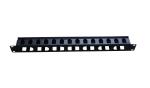 24Fo 19" 1U Height Fiber Cable Management Unit FTTH