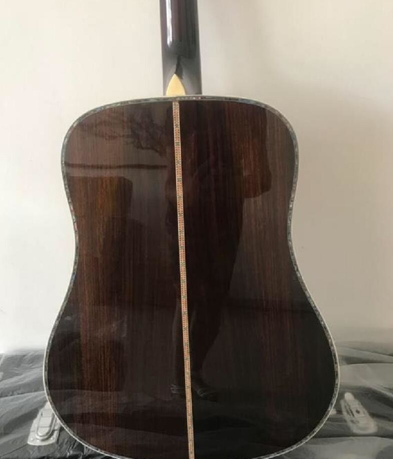 Classical Acoustic Guitar Grand Cutaway 41" Solid Spruce Top Rosewood back&side 301 EQ Abalone Binding