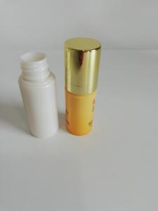 Quality Color Coating Cosmetic Bottles With Pump , Small Empty Suntan Lotion Bottles wholesale