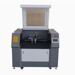 Quality CO2 Fiber Laser Engraving Cutting Machine 40W 60W 80W 2 In 1 CW3000 wholesale