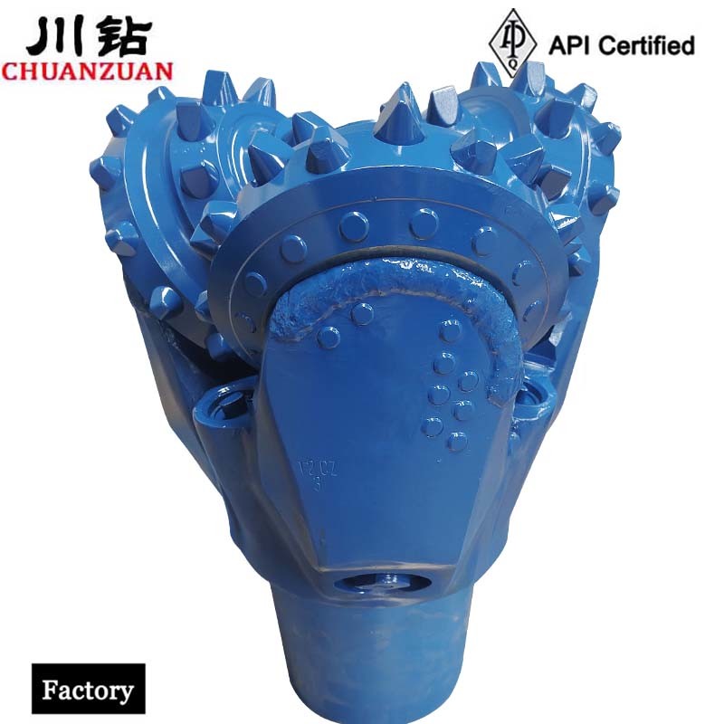 API 12 1/4inch IADC417 Tricone Rock Bit For Cone Drill Bit Factory Roller Bit Water Well Drilling