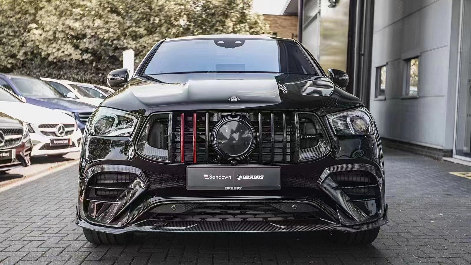 For 2020-2022 Mercedes GLE Carbon Fiber Body Kit GLE GLE Coupe Upgraded for Bras-style Carbon Fiber Body Kit