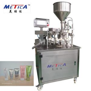 Quality 1500BPH Cream Filling And Sealing Machine With 5ml-300ml Filling Volume wholesale