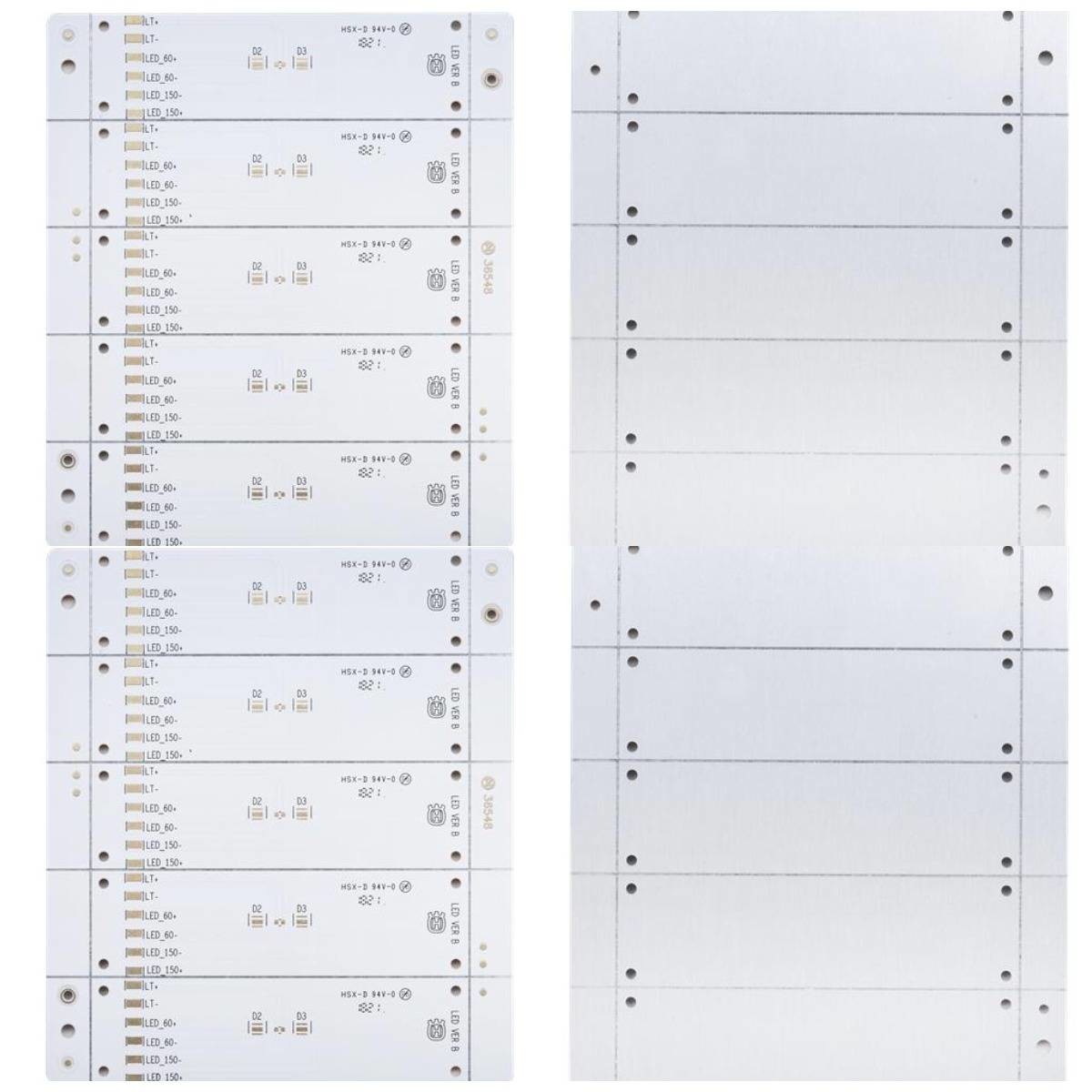 Environmentally Friendly Aluminum PCB Board 1.6mm Single Layer