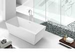 PMMA Acrylic Free Standing Bathtub Simple Bath SP1873 Pure Sanitary Grade