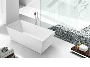 Quality PMMA Acrylic Free Standing Bathtub Simple Bath SP1873 Pure Sanitary Grade wholesale