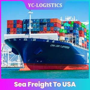 Quality 7 To 14 Days DDP International DDU Sea Freight To USA Low Insurance Rates wholesale