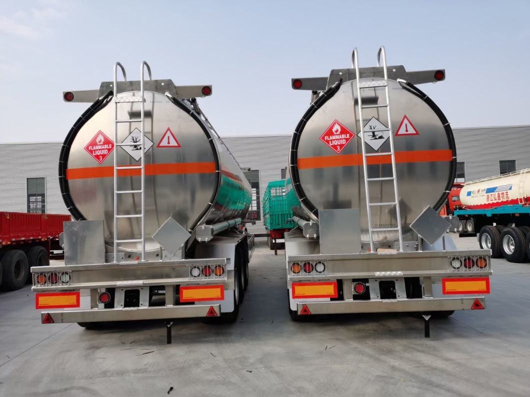 Factory Manufacturer Oil/Fuel/Diesel/Gasoline/Crude/Water/Milk Transport Tanker Semi Trailer