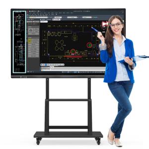Quality Windows10 Non-Reflective Glass Interactive Touch Screen wholesale