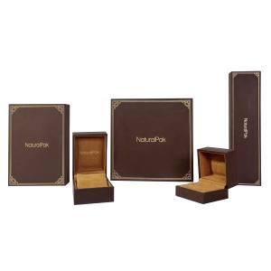 Quality Manufactures Custom soft touch paper Jewelry Box for Ring Earring Pendant Bangle Bracelet Necklace Gift wholesale