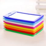 Multi Color ID Card Accessories Vertical Credit Card Holder With Lanyard Badged