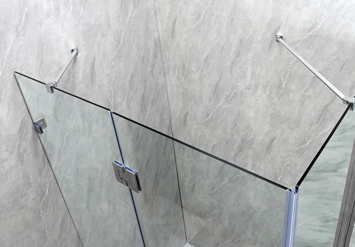 Elegant Corner Shower Enclosure With 8mm Tempered Glass And Hinge