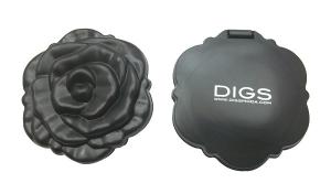 Quality Plastic rose shape makeup mirror wholesale