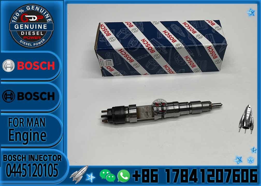 High Quality Diesel Engine Fuel Common Rail Injector 0445120105 0445120106 0445120107