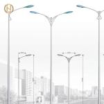 ISO 1461 7M Pedestrian Street Lighting Pole Earthquakes Proof
