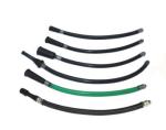 EPDM PVC Dry Powder Co2 Fire Extinguisher Horn And Hose Black Yellow