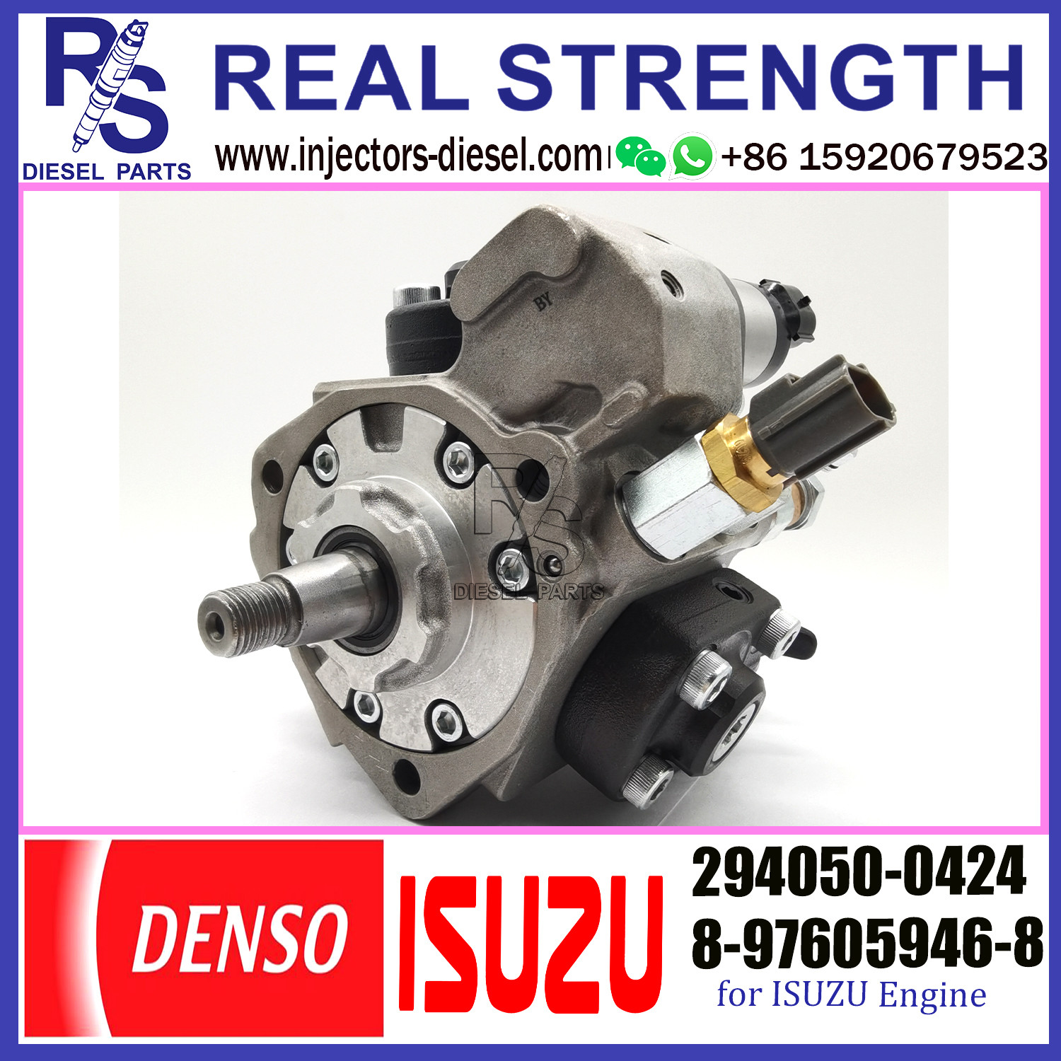 diesel Fuel Injector Pump 294050-0424, 294050-042# for Denso Isuzu engine 8-97605946-8