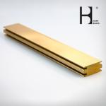 16feet Long C38000 Extruded Brass Profiles For Home Decoration