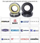 High Pressure Hydraulic Shaft Seal TCN Type NBR Rubber Oil Seal For Construction