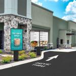 65 Inch Outdoor Drive Thru Menu Boards 3000 Cd/M2 High Brightness