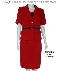 Quality Wholesale Suits Short-Sleeve 3 Piece Suit Red Dress Suits wholesale