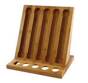 Quality Unbreakable Bamboo Racks And Holders Bamboo Coffee Pod Holder Personalized Design wholesale