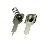 Stamping Fabrication Metal Battery Spring For Detent 18650 Positive Negative