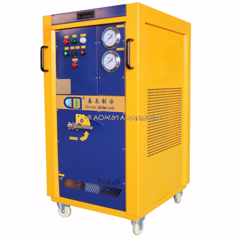 ac refrigerant recovery vapor pump explosion proof ISO tank recovery charging machine gas charging equipment