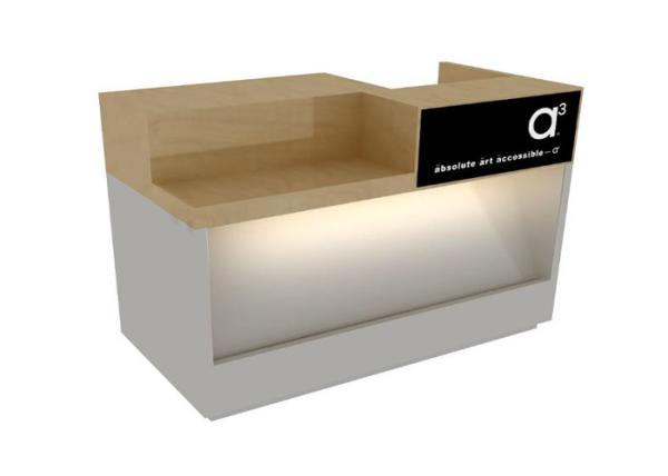 Fashion Style Retail Checkout Counter Light Duty Eco - Friendly For Clothing
