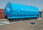 Vacuum 2 Ton Mobile Pyrolysis Unit Plastic Diesel Plant
