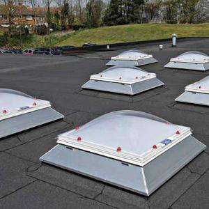 Quality Clear Commercial Dome Skylights , 100 % Virgin Polycarbonate Skylight Dome Cover wholesale