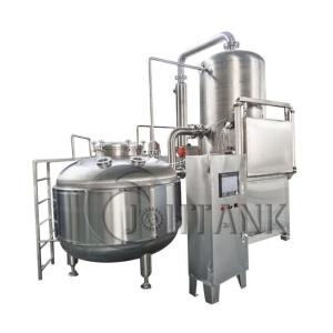 Quality Fried Oyster Mushroom Chips Vacuum Fryer Machine 500kg/h wholesale