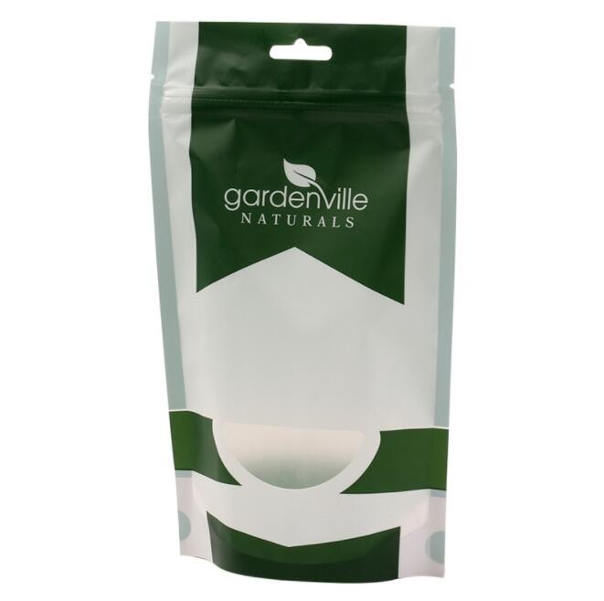 Glossy Recyclable Packaging Bags Stand Up Zipper Pouch For Dry Food 50g 100g 150g