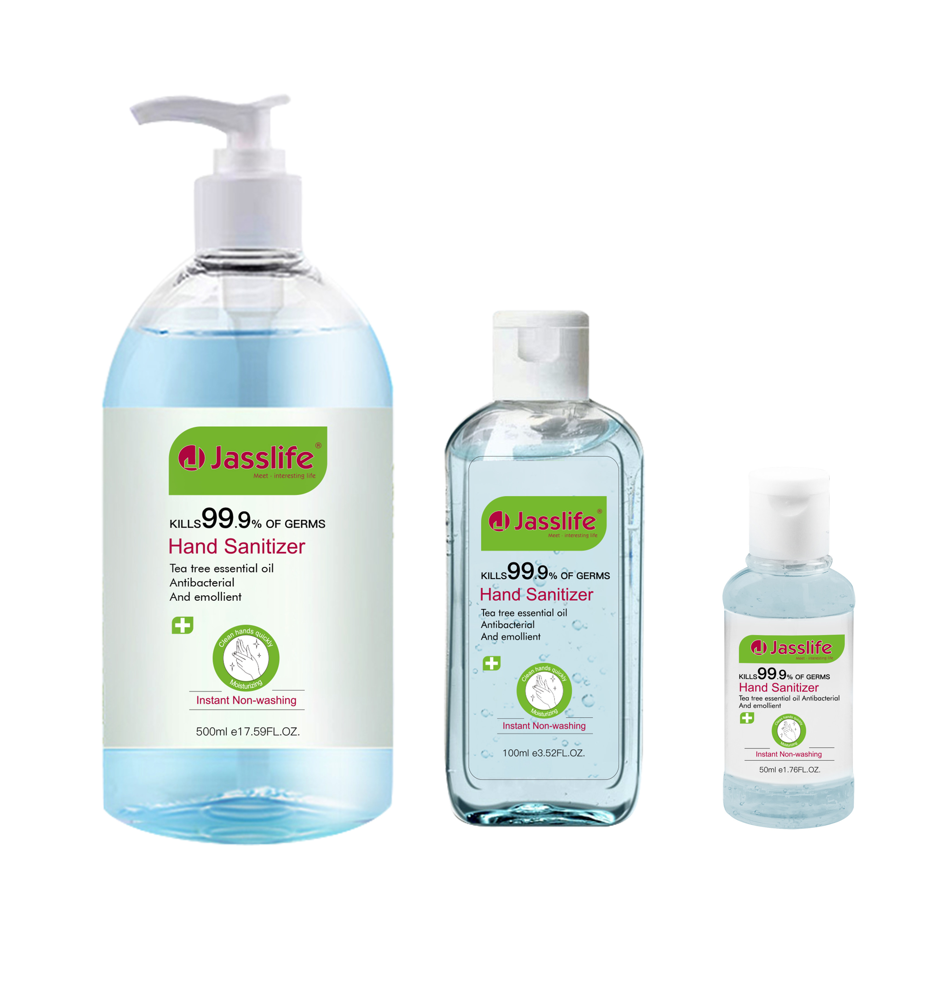 Alcohol Based Hand Sanitizer 75% Alcohol Gel 500ml Disinfectant