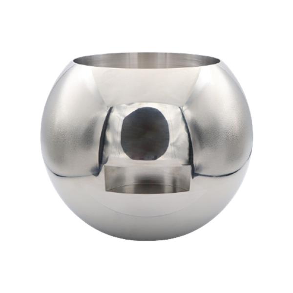 Mirror Polished DN65-DN100 Stainless One Piece Ball Valve with Guaranteed