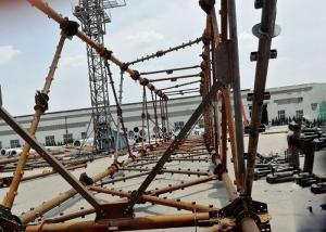 Quality High Voltage Electric Power Tower , Q235B / Q345B Lattice Steel Towers wholesale
