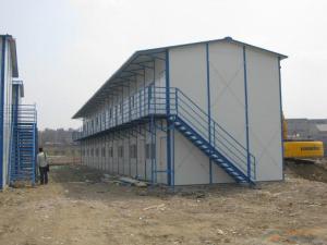 Quality 2 storey light steel structure prefab house wholesale