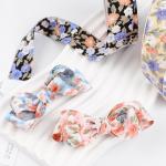 Floral Blossom Printed Cotton Ribbon 25mm Personalized Gift Ribbon