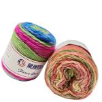 10% Wool 35% Cotton 55% Acrylic Yarn 1/2.3NM For Sweater Scarf Hat Hand Knitting
